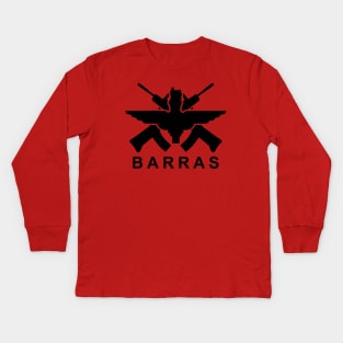 Parachute Regiment Op Barras (subdued) Kids Long Sleeve T-Shirt